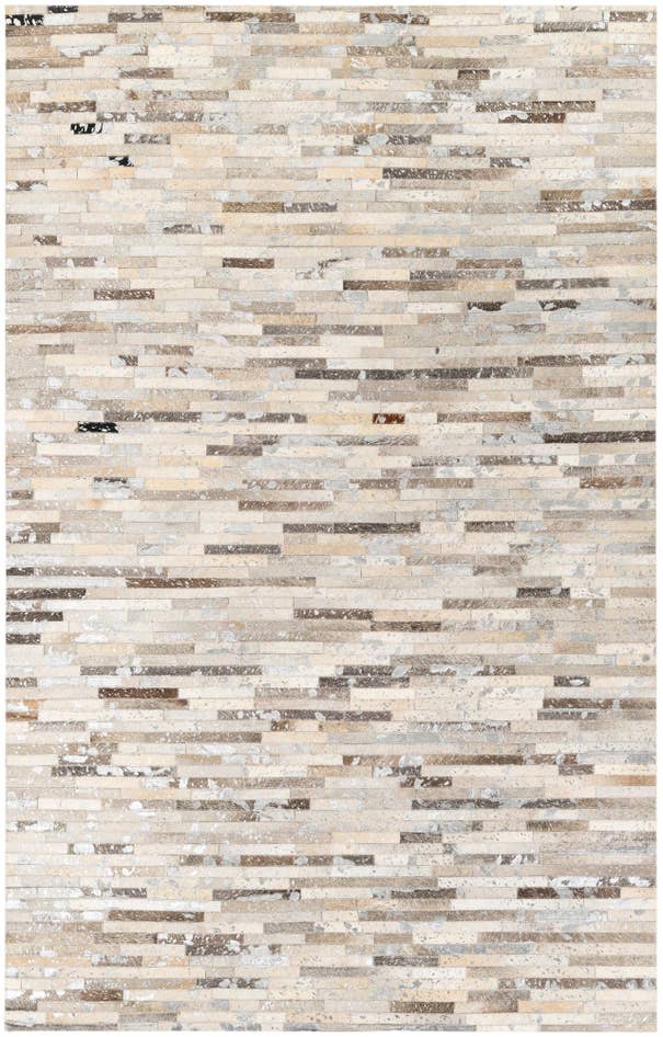 Detail image of 5' 1 x 7' 11 Cowhide Stocks Rug