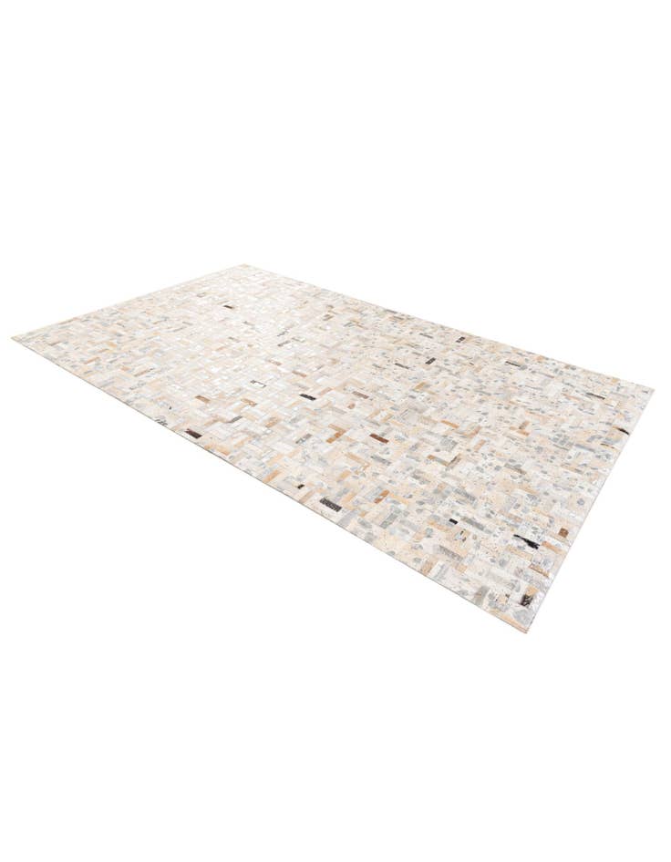 Detail image of 4' 11 x 8' Cowhide Stocks Rug