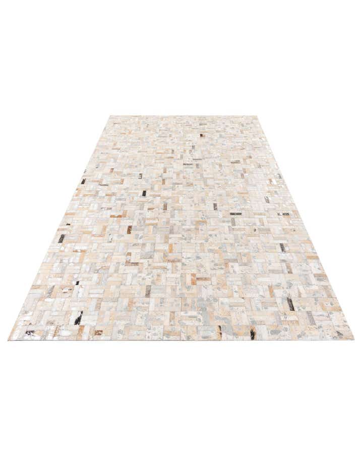 4' 11 x 8' Cowhide Stocks Rug