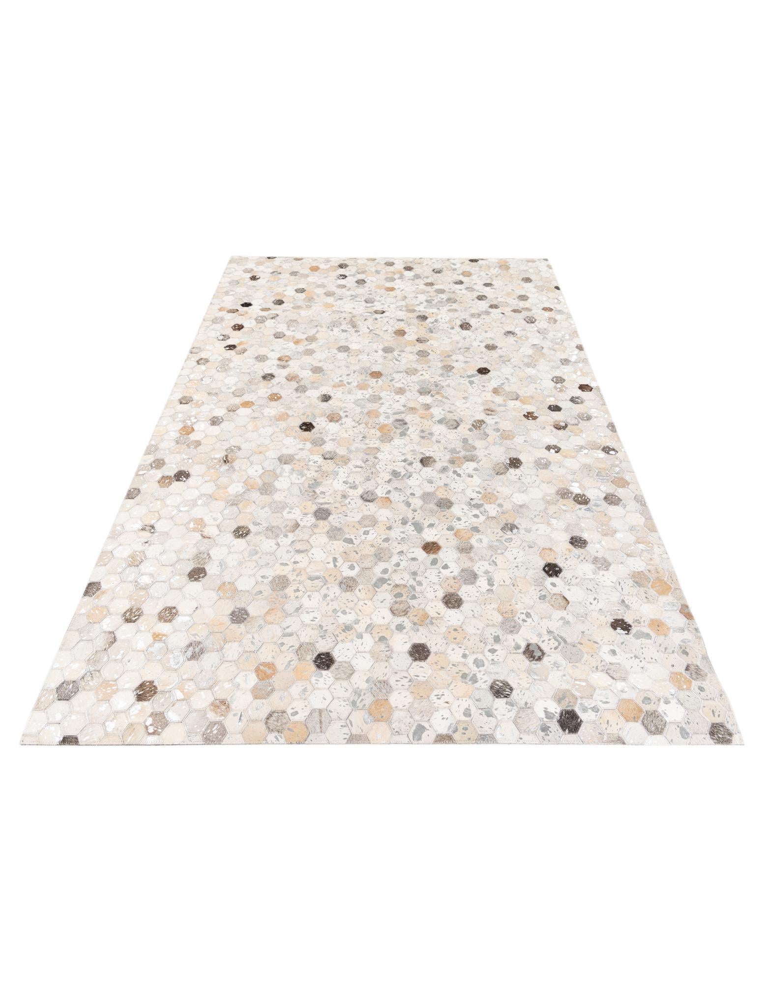 5' 1 x 8' Cowhide Stocks Rug