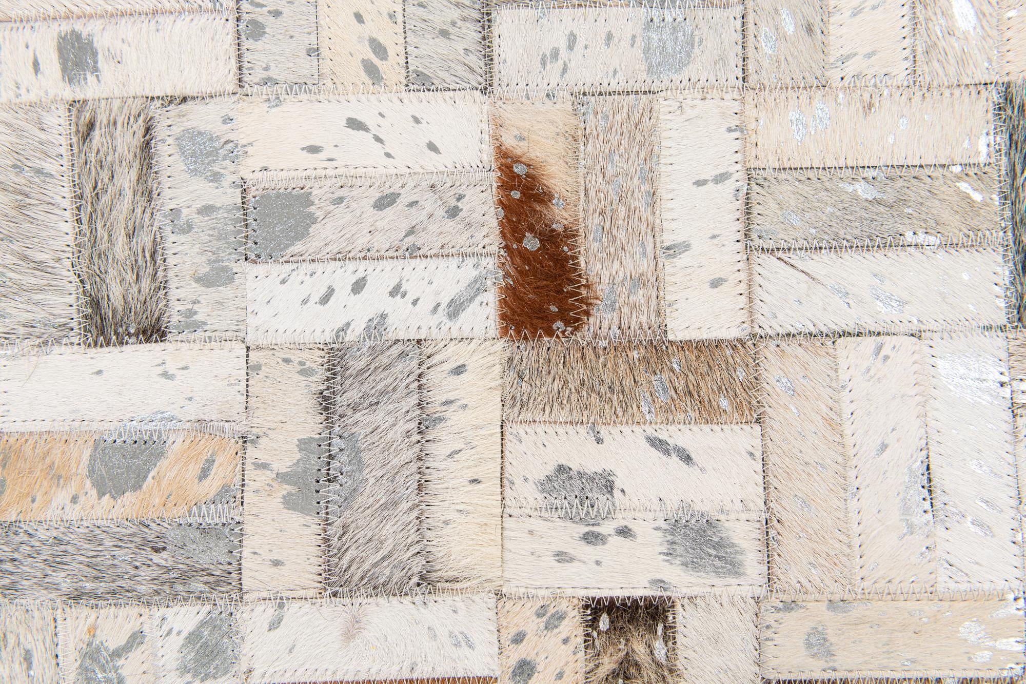 5' x 8' 1 Cowhide Stocks Rug