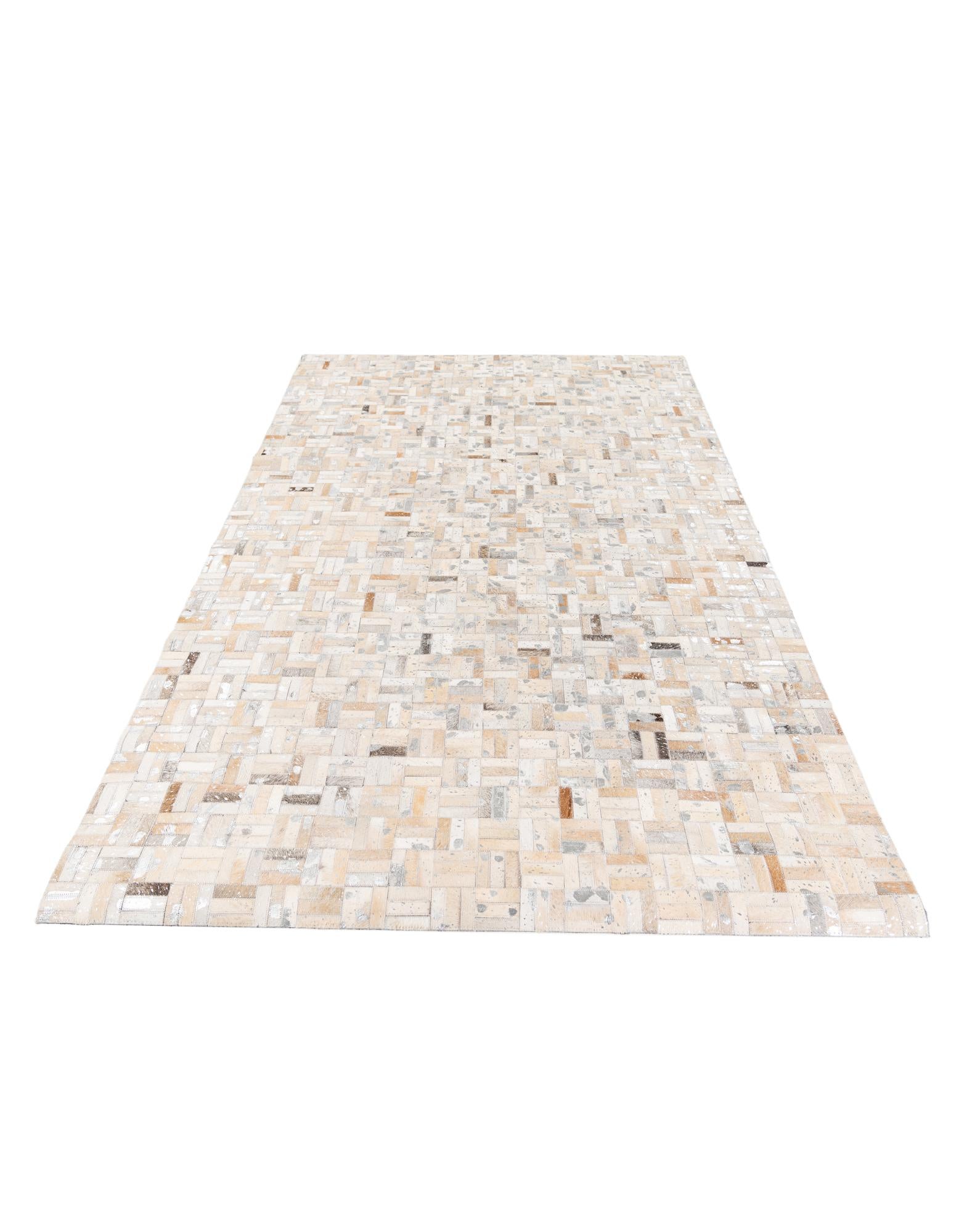 4' 11 x 7' 10 Cowhide Stocks Rug
