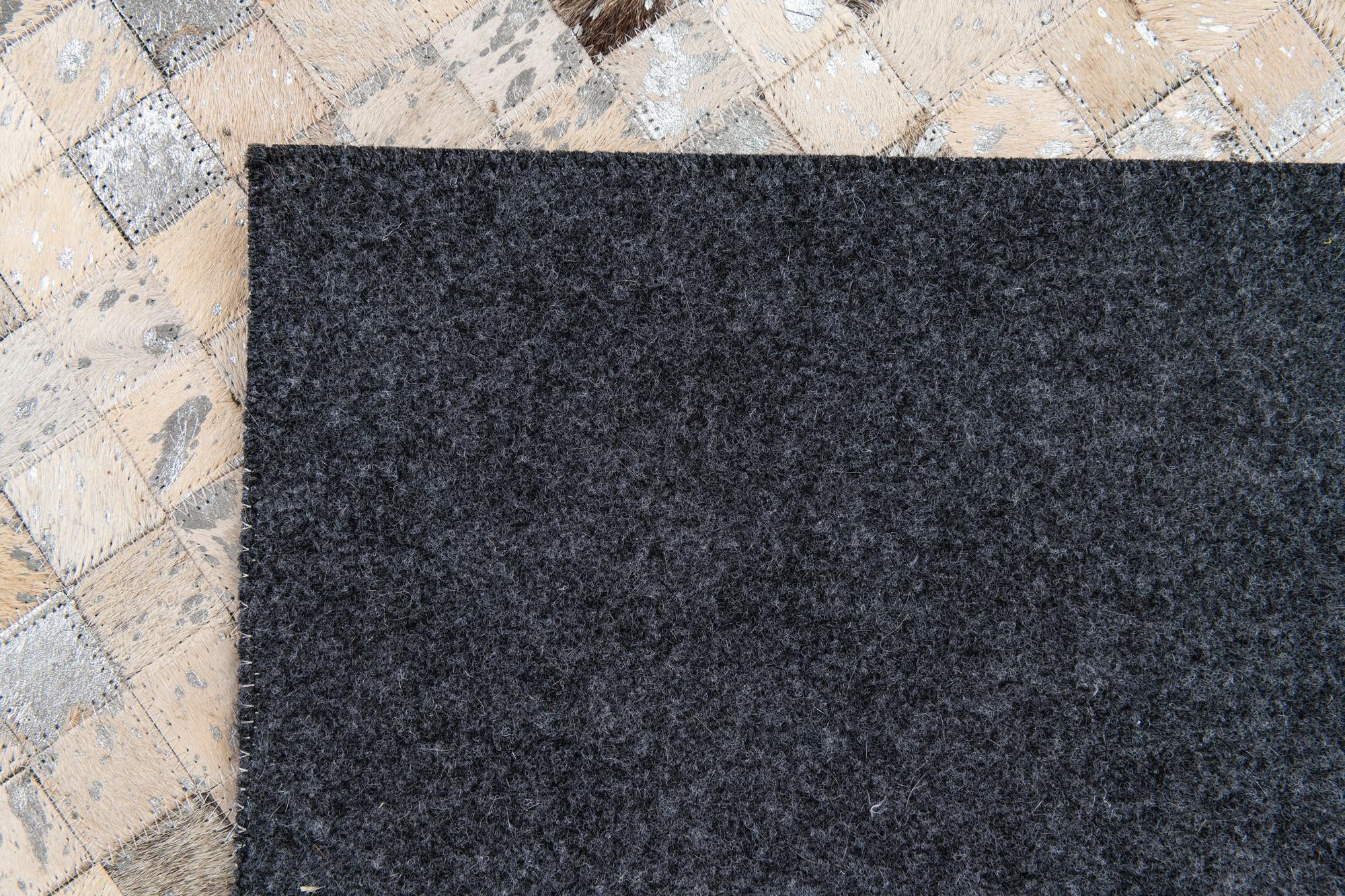 5' 4 x 7' 6 Cowhide Stocks Rug