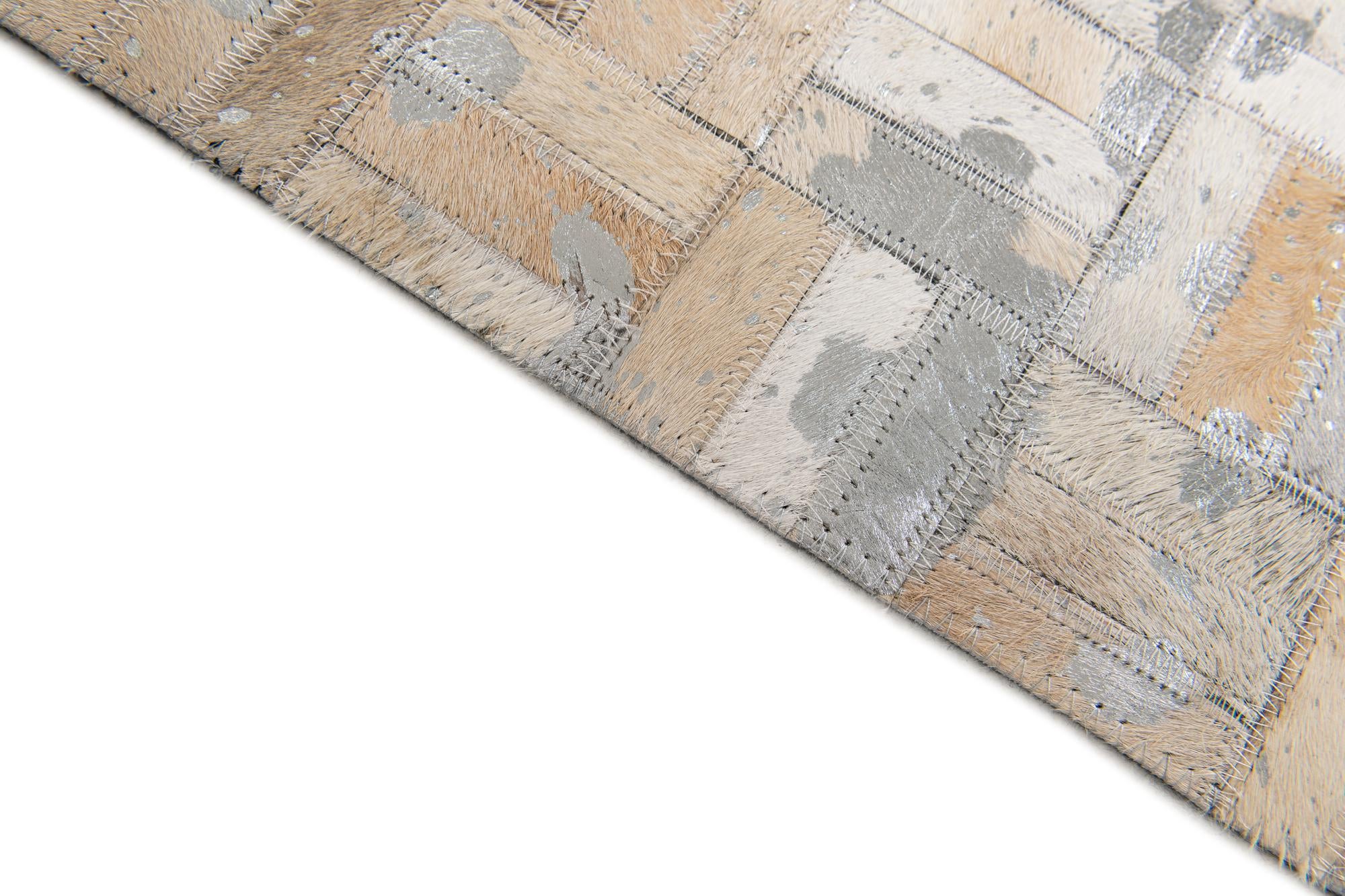 5' x 8' 1 Cowhide Stocks Rug