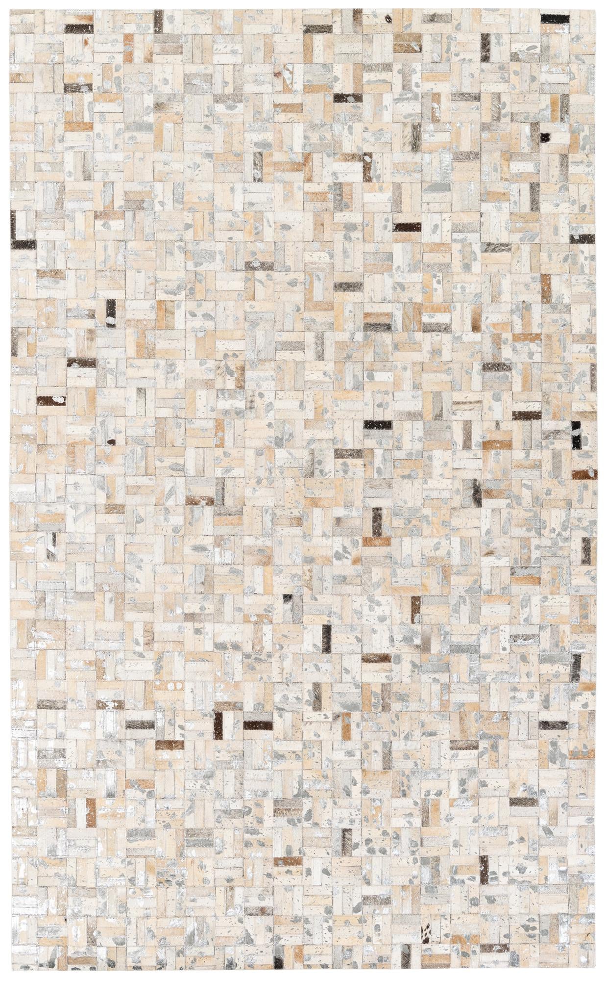 5' x 8' 1 Cowhide Stocks Rug