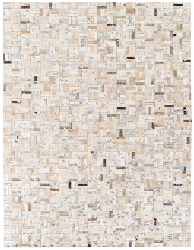Detail image of 5' x 8' 1 Cowhide Stocks Rug