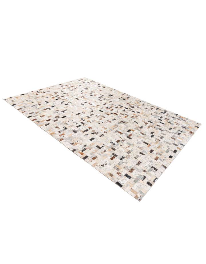 5' 4 x 7' 7 Cowhide Stocks Rug