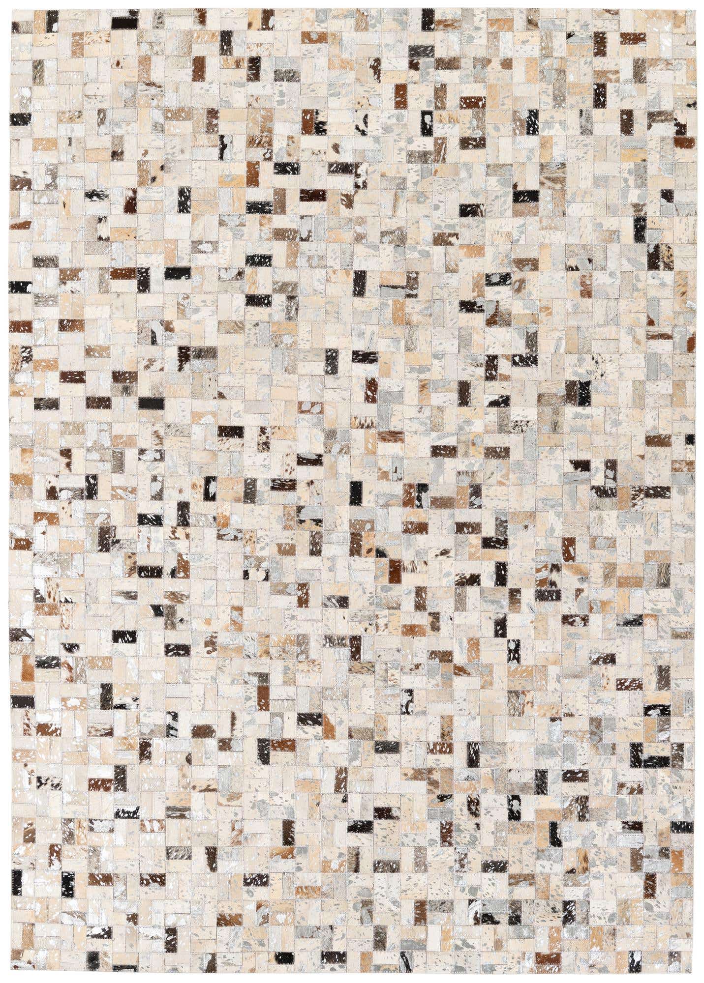5' 4 x 7' 7 Cowhide Stocks Rug