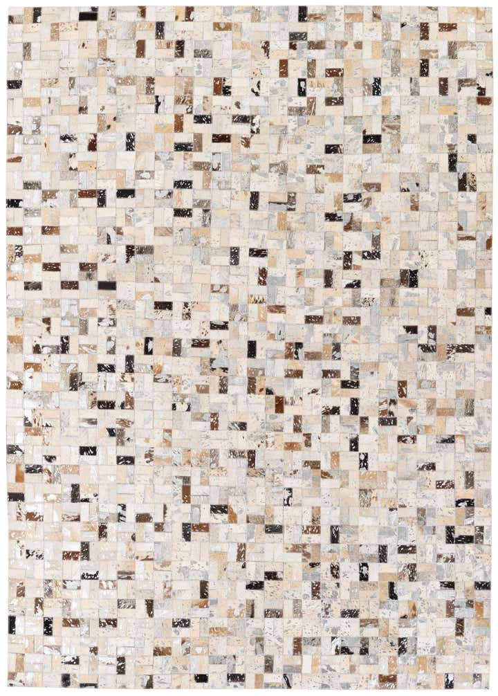5' 4 x 7' 7 Cowhide Stocks Rug