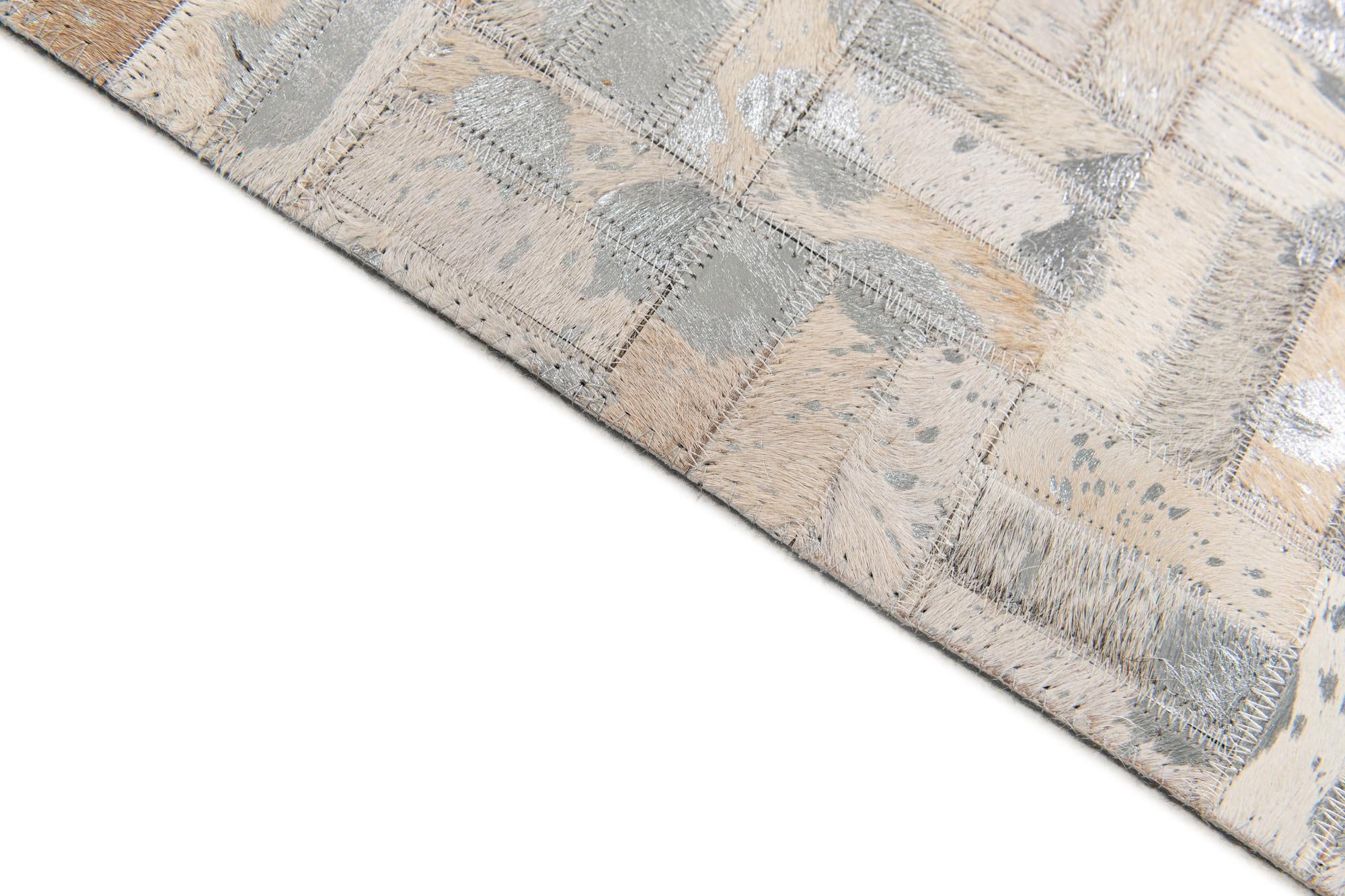 4' 11 x 8' 1 Cowhide Stocks Rug