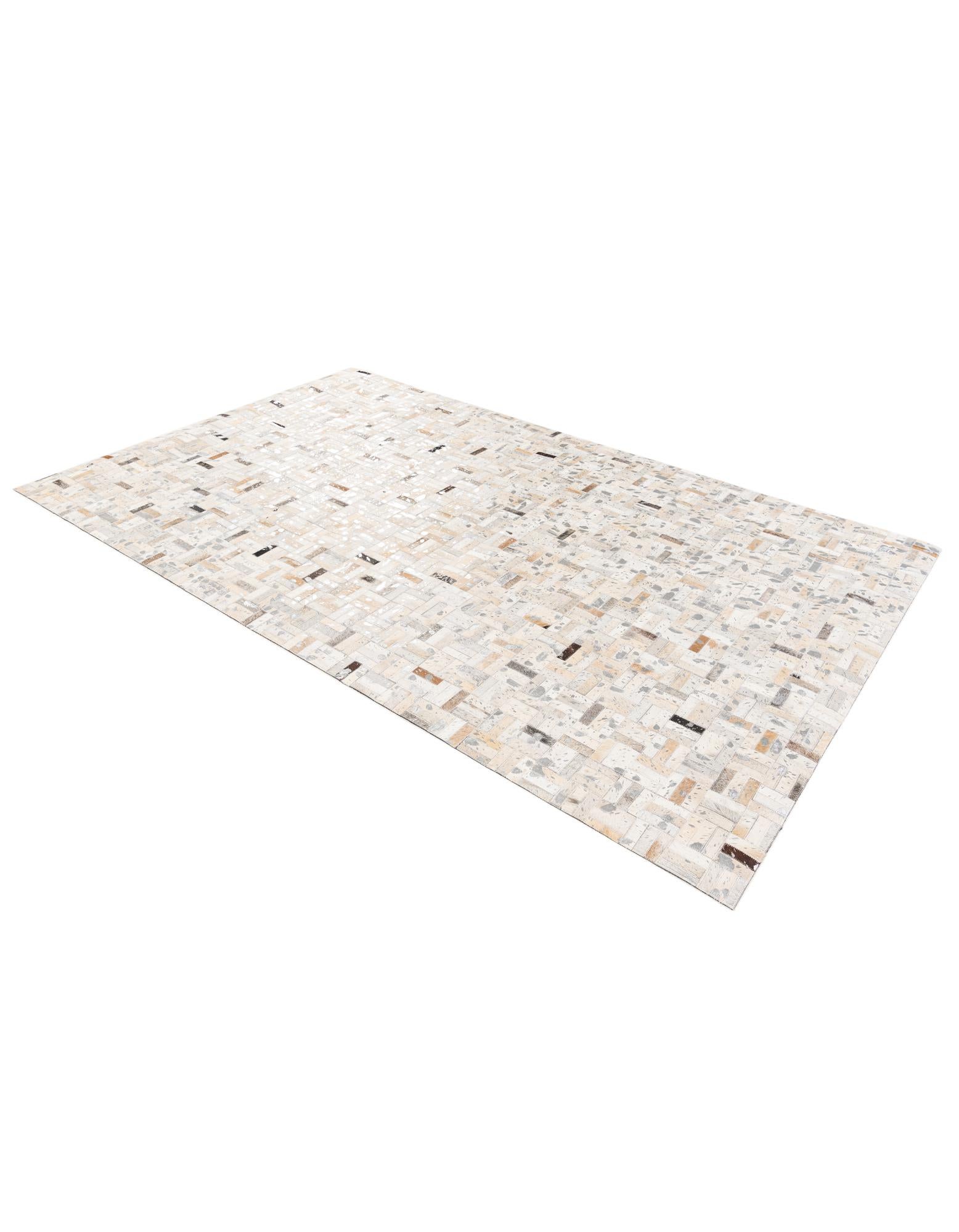 5' x 8' Cowhide Stocks Rug