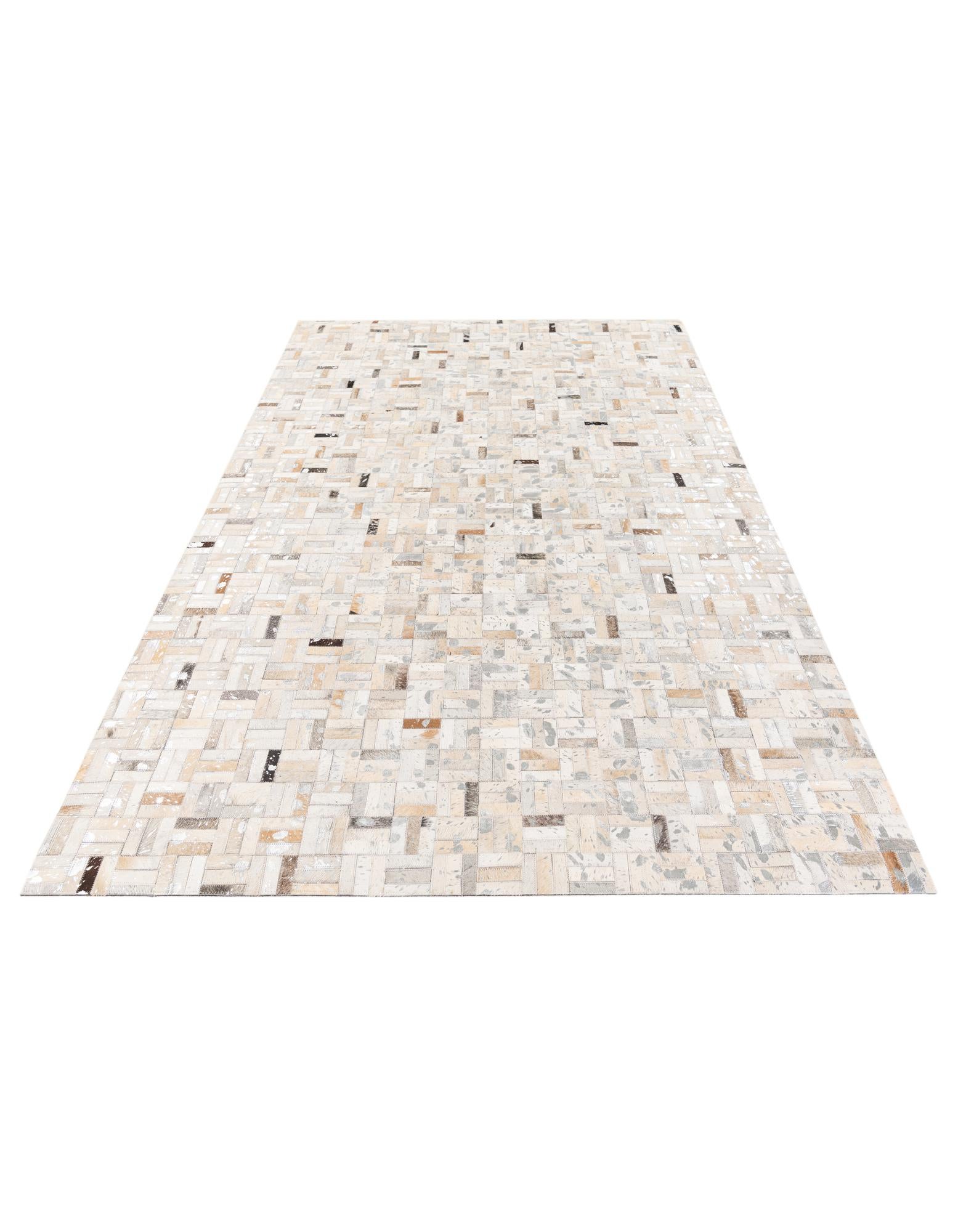 5' x 8' Cowhide Stocks Rug