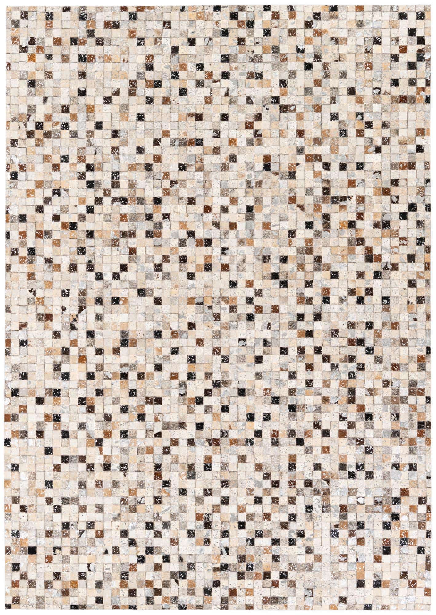 5' 3 x 7' 6 Cowhide Stocks Rug