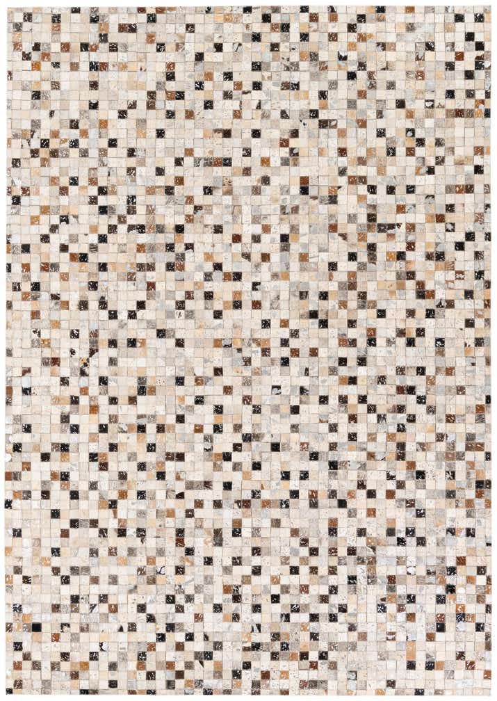5' 3 x 7' 6 Cowhide Stocks Rug