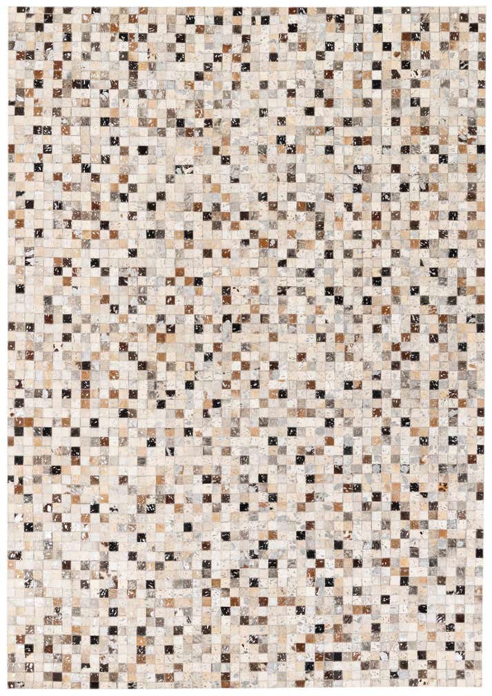 5' 3 x 7' 5 Cowhide Stocks Rug