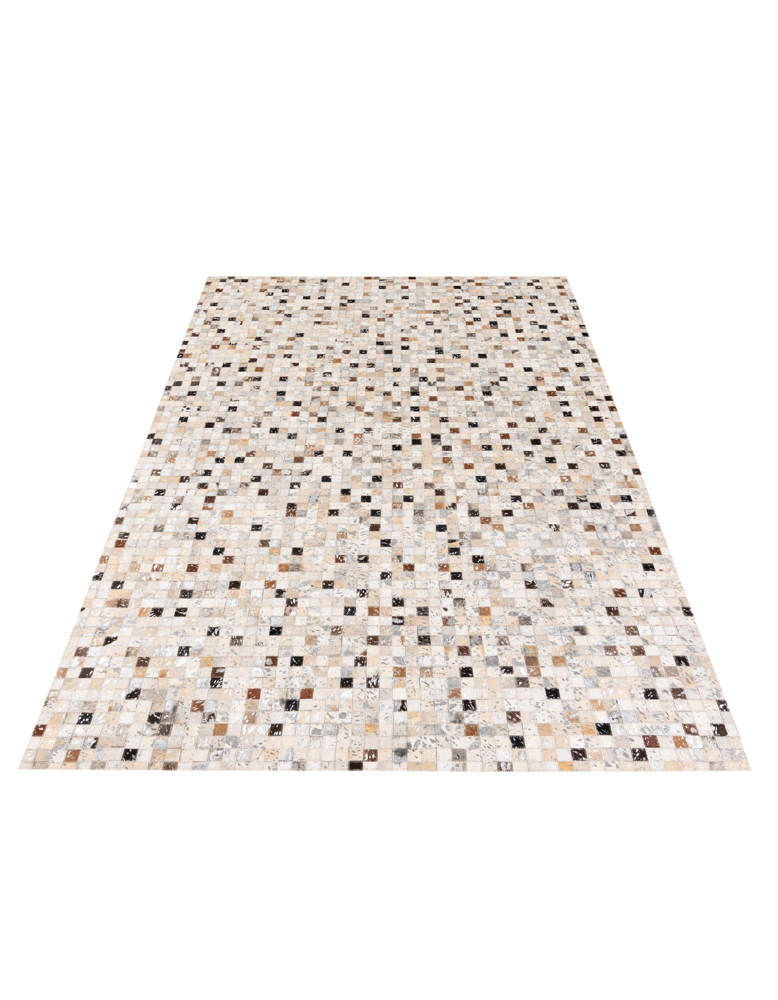 5' 1 x 7' 8 Cowhide Stocks Rug