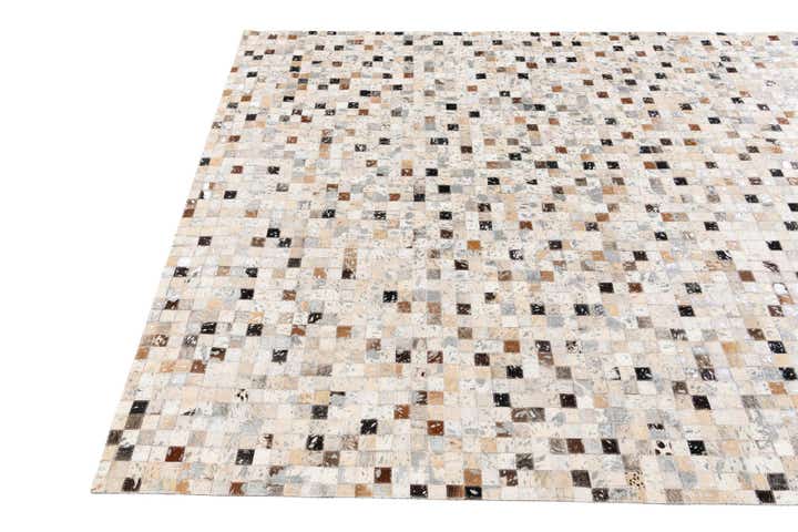 5' 1 x 7' 8 Cowhide Stocks Rug