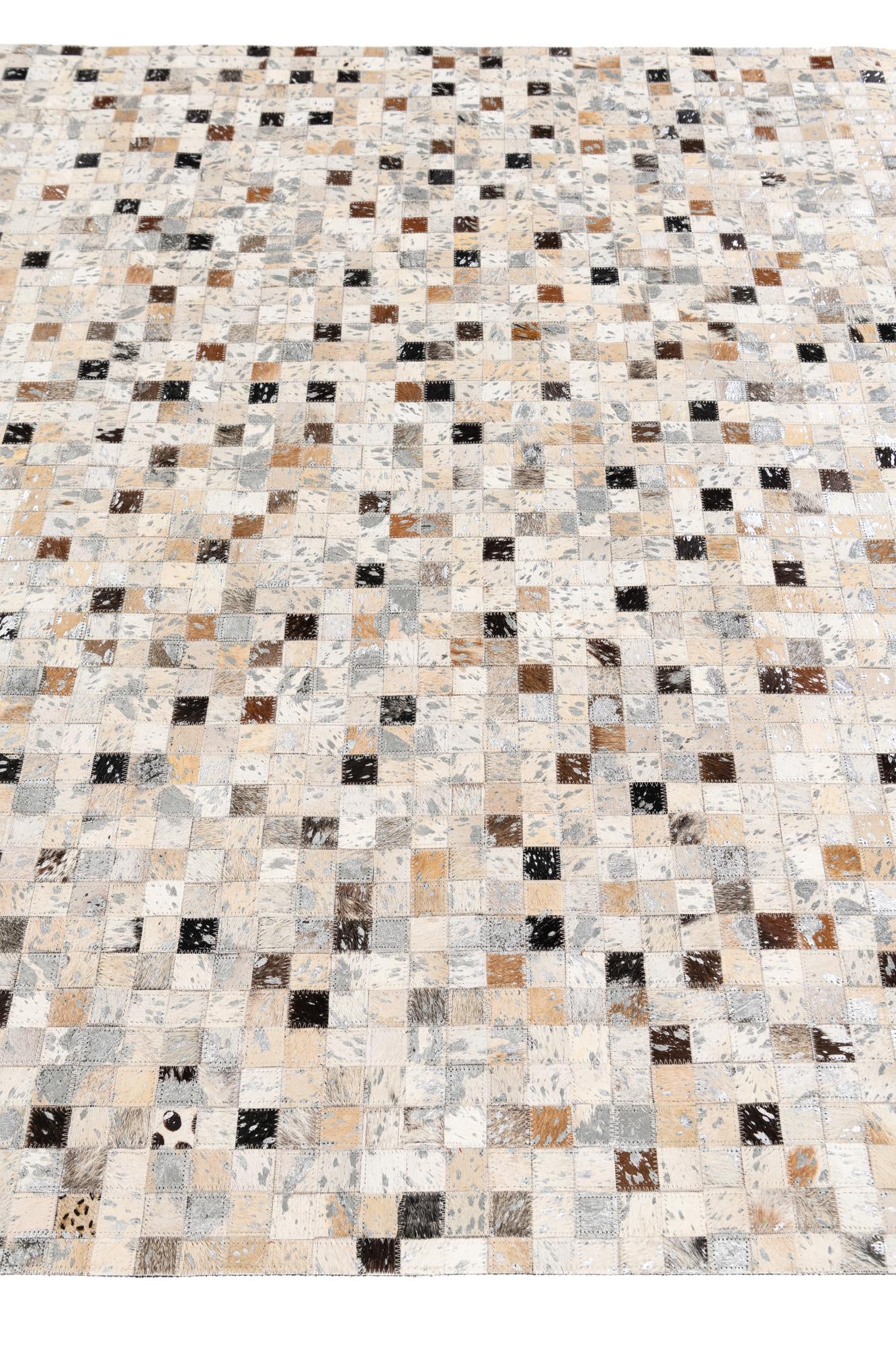 5' 1 x 7' 8 Cowhide Stocks Rug