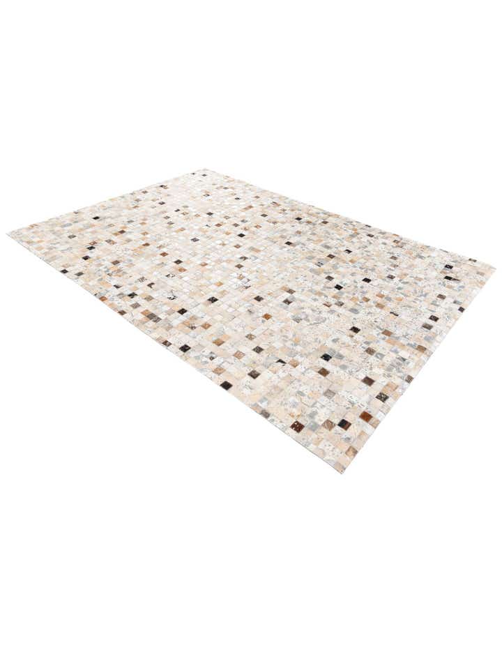 5' 3 x 7' 5 Cowhide Stocks Rug