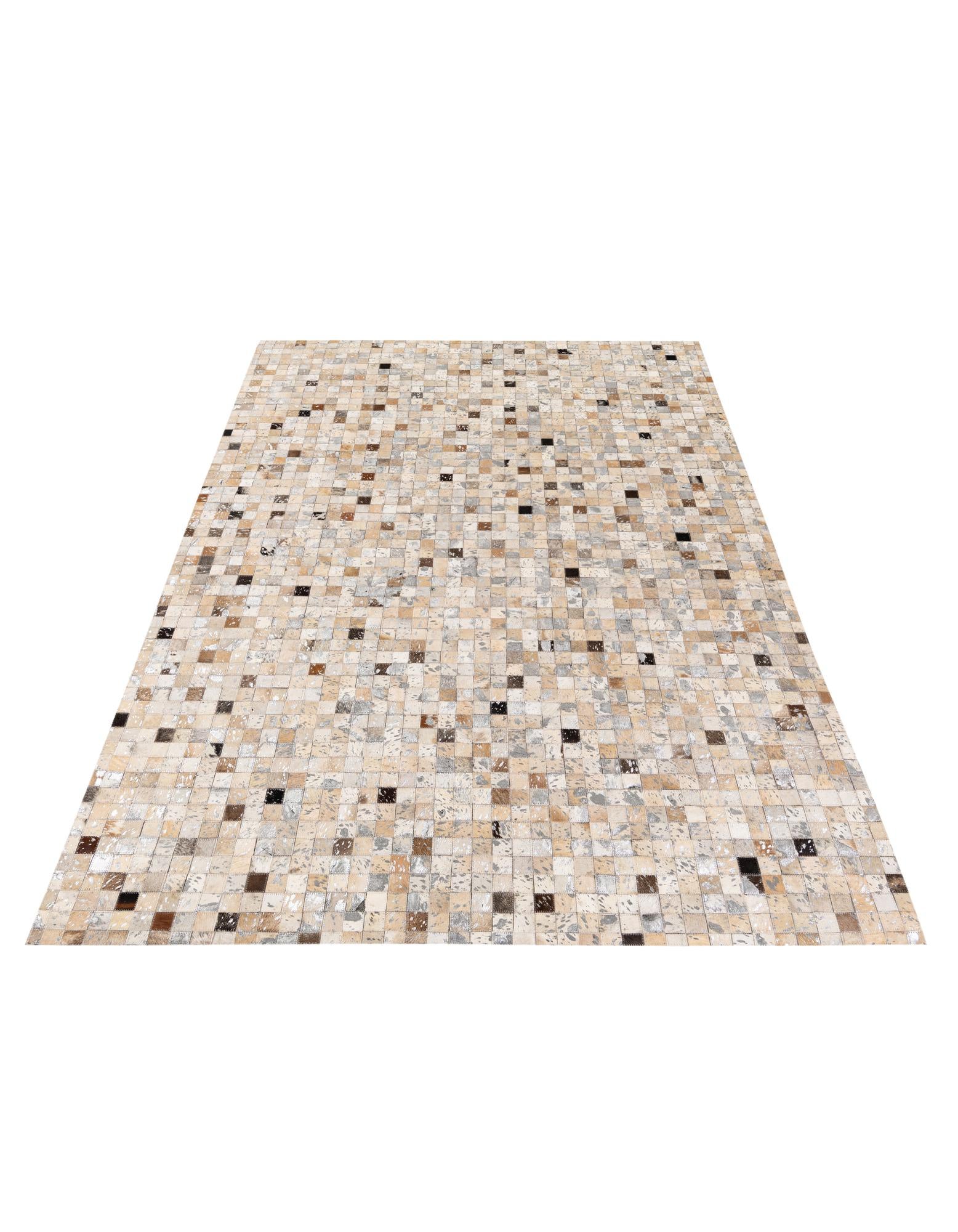 5' 3 x 7' 5 Cowhide Stocks Rug