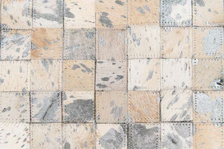 5' 3 x 7' 5 Cowhide Stocks Rug