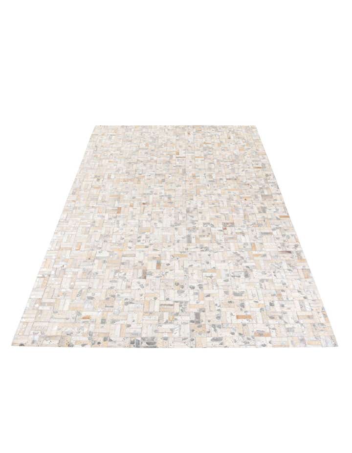 4' 11 x 8' 1 Cowhide Stocks Rug
