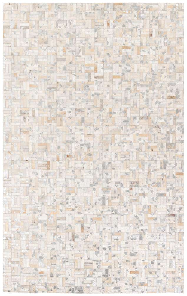 4' 11 x 8' 1 Cowhide Stocks Rug