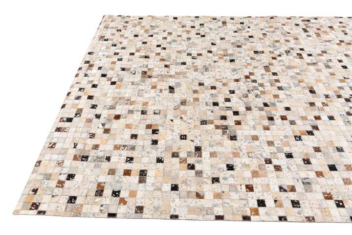 5' 1 x 7' 7 Cowhide Stocks Rug