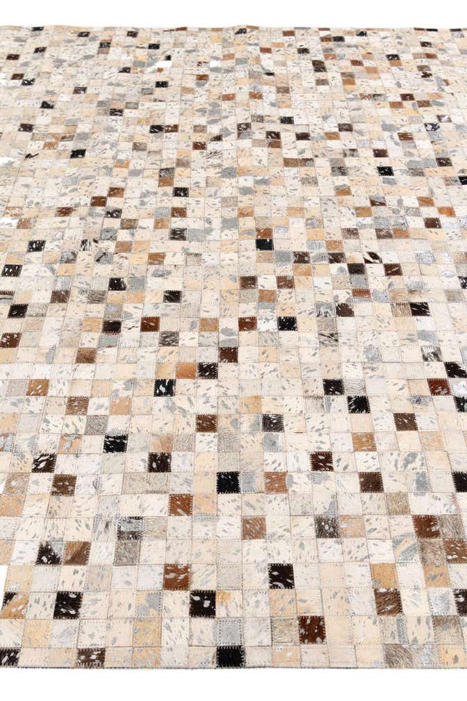 5' 1 x 7' 7 Cowhide Stocks Rug