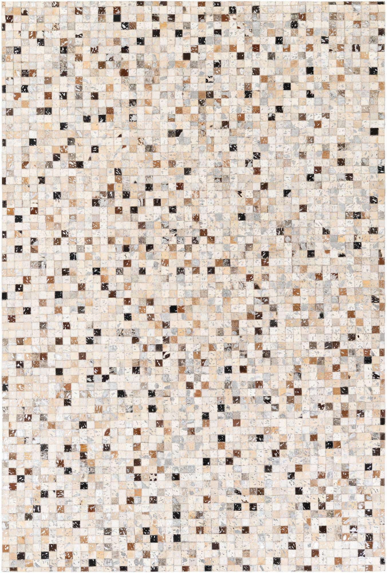 5' 1 x 7' 7 Cowhide Stocks Rug
