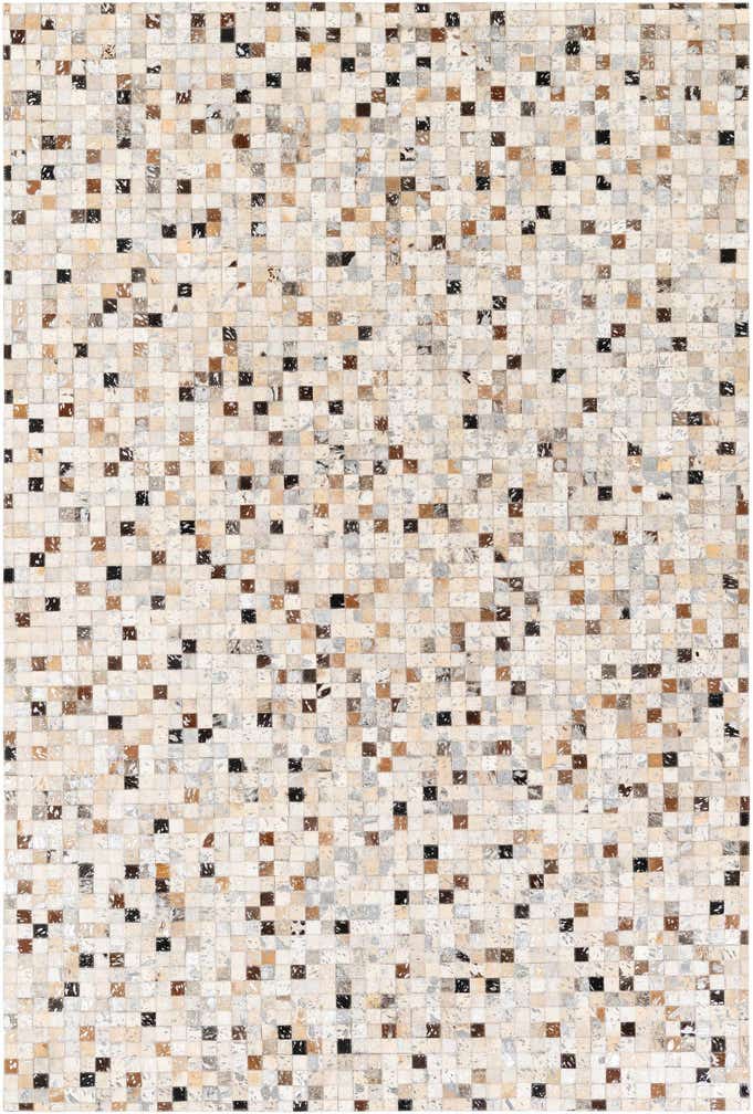 5' 1 x 7' 7 Cowhide Stocks Rug