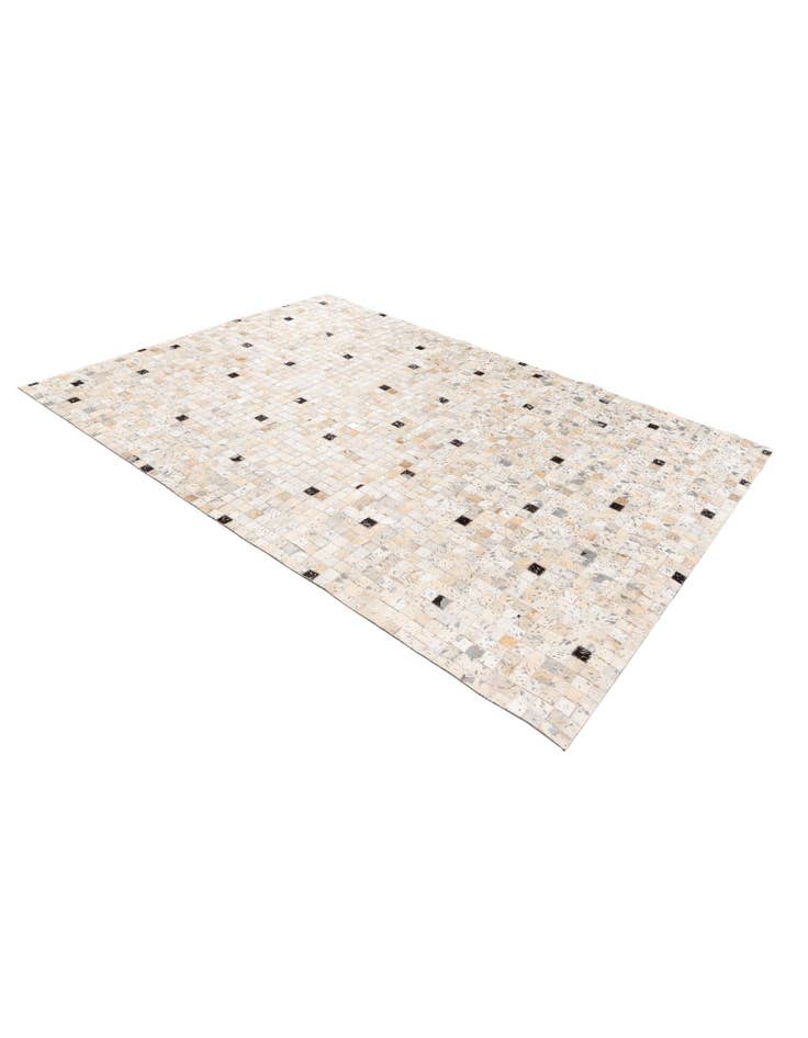 Detail image of 5' 4 x 7' 6 Cowhide Stocks Rug