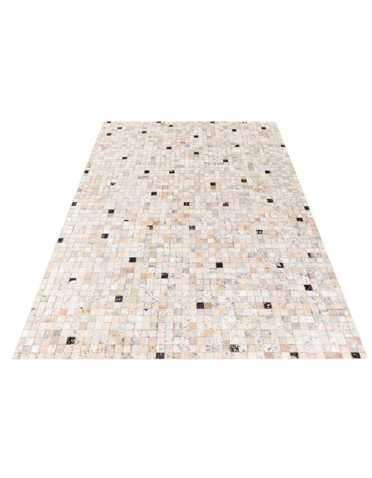 Detail image of 5' 4 x 7' 6 Cowhide Stocks Rug