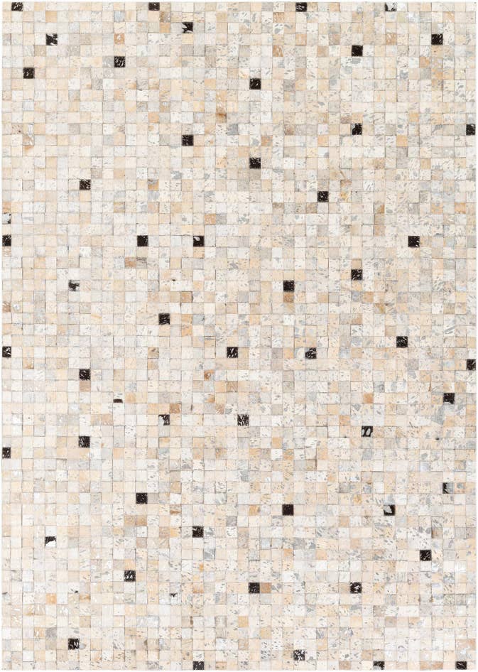 Detail image of 5' 4 x 7' 6 Cowhide Stocks Rug