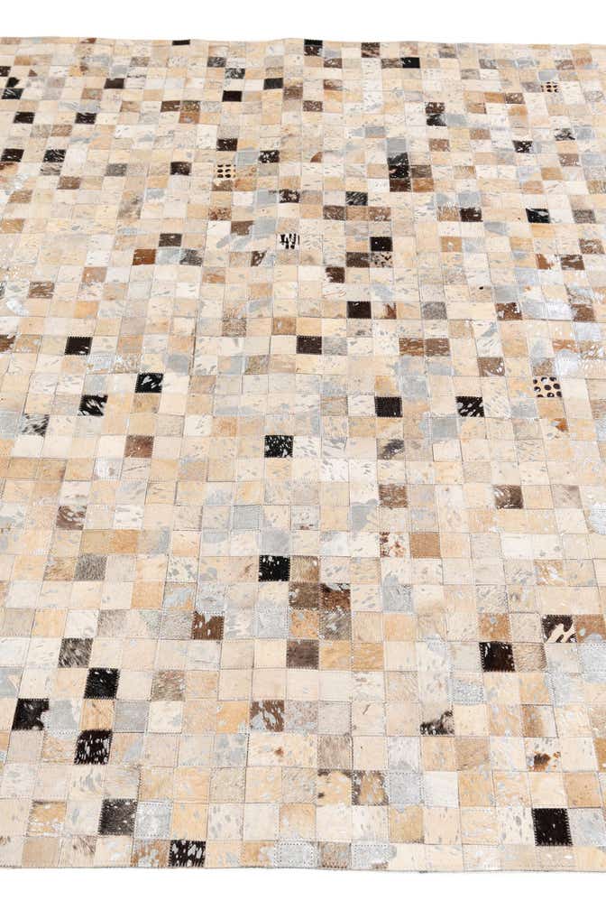 5' 3 x 7' 6 Cowhide Stocks Rug