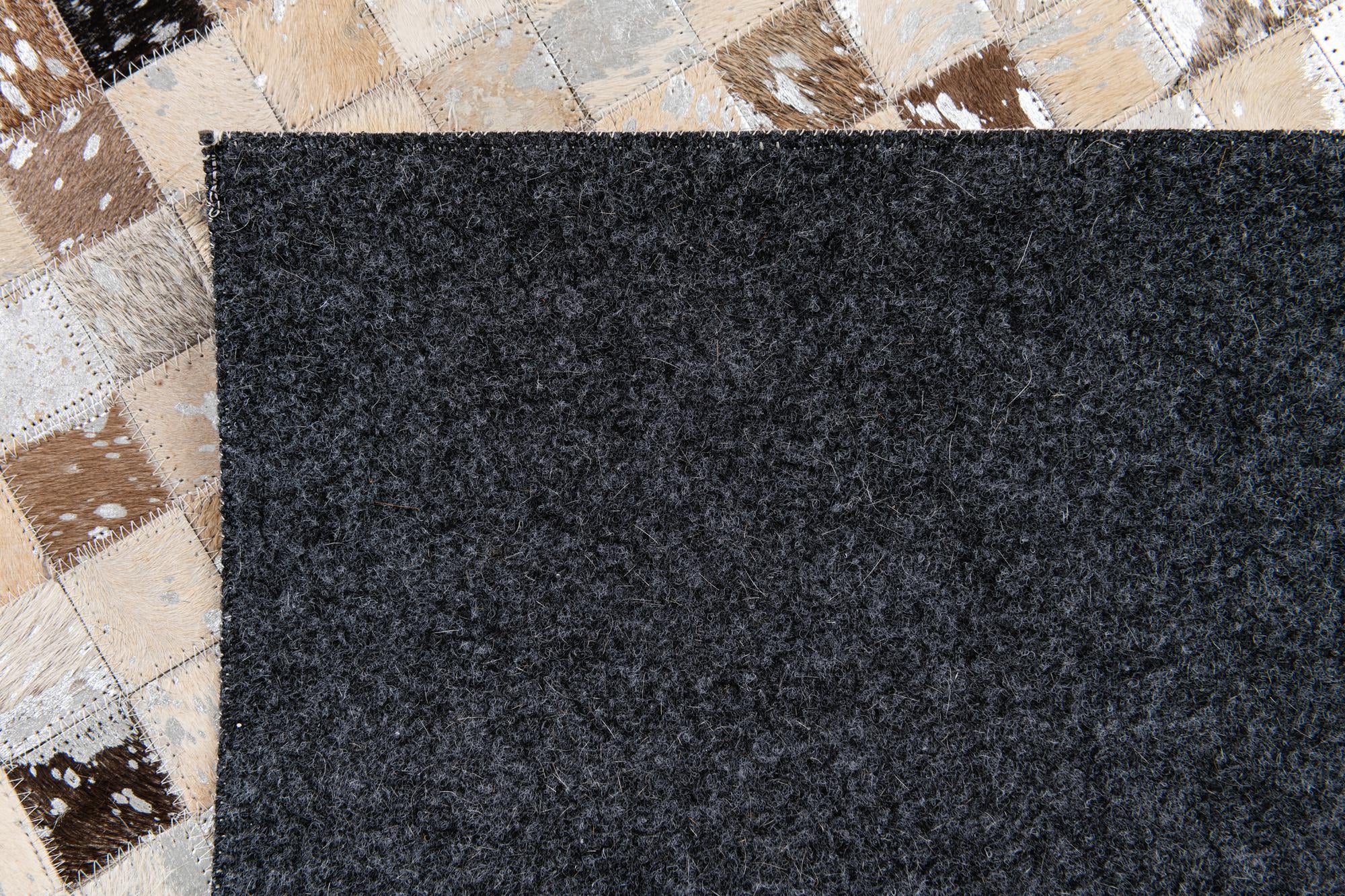 5' 3 x 7' 6 Cowhide Stocks Rug