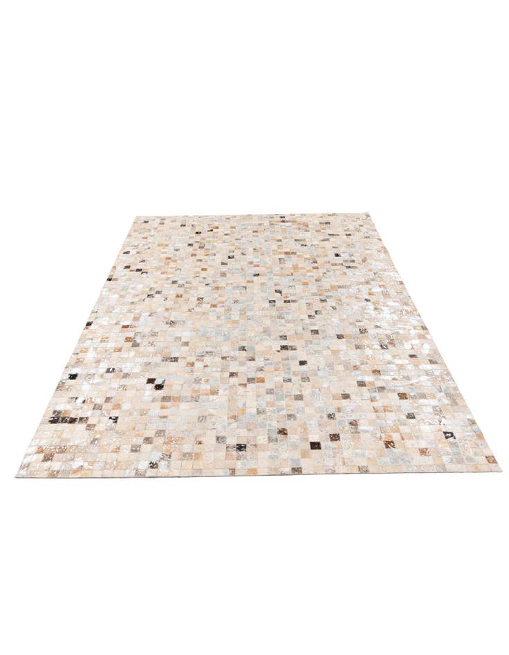 Detail image of 5' 5 x 7' 8 Cowhide Stocks Rug