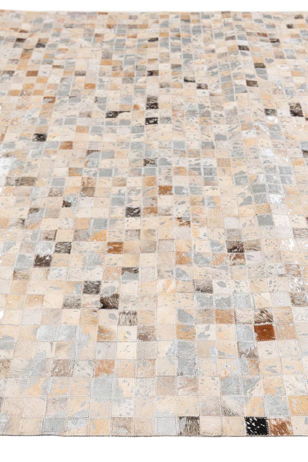 Detail image of 5' 5 x 7' 8 Cowhide Stocks Rug