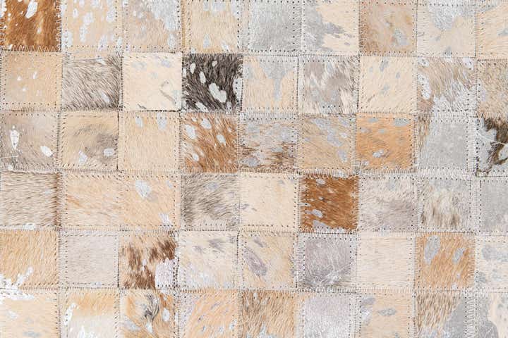 5' 5 x 7' 8 Cowhide Stocks Rug
