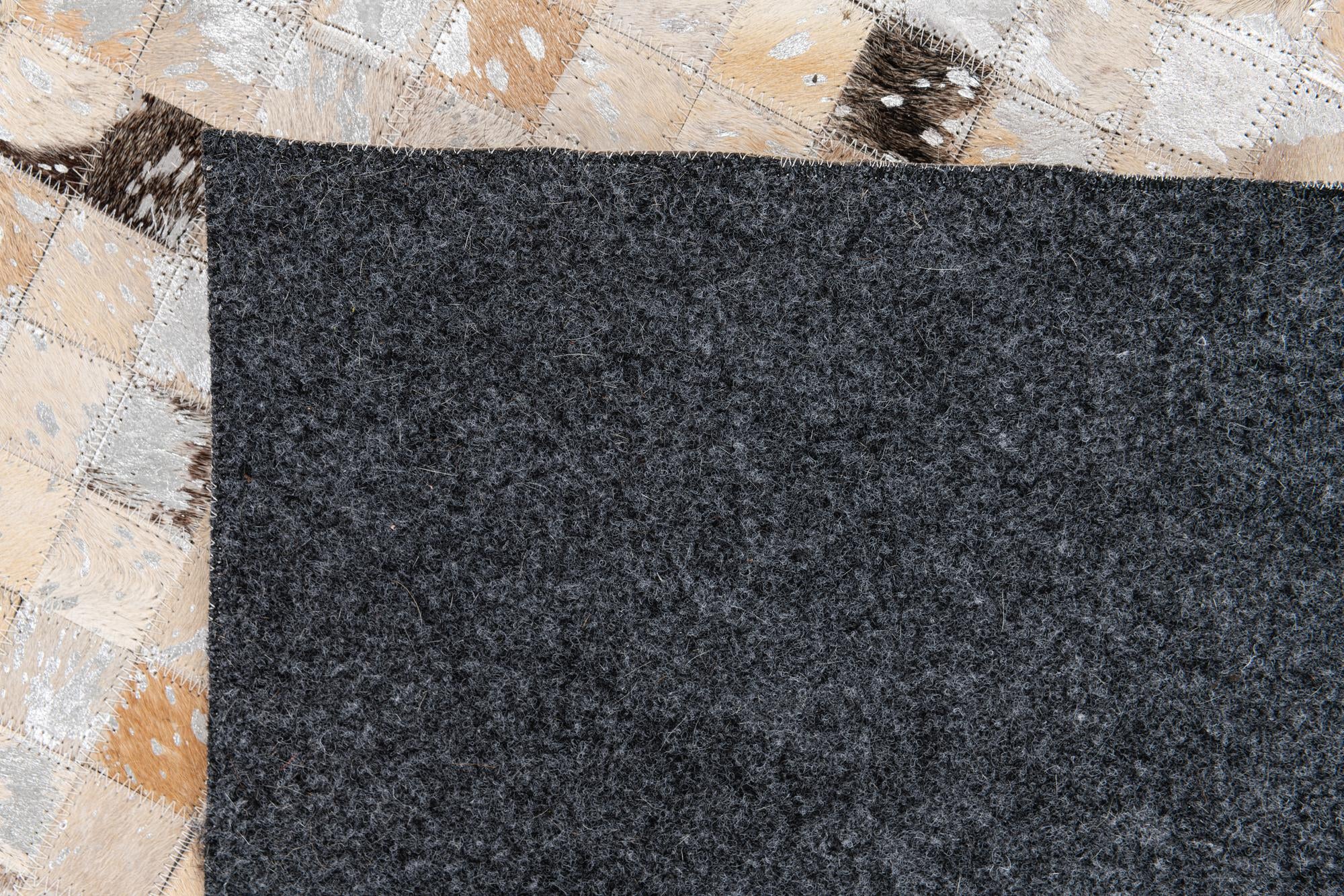 5' 5 x 7' 8 Cowhide Stocks Rug