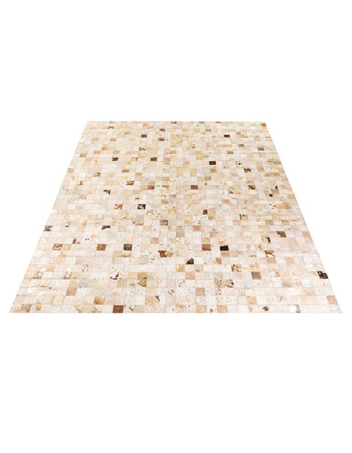 8' 1 x 9' 8 Cowhide Stocks Rug