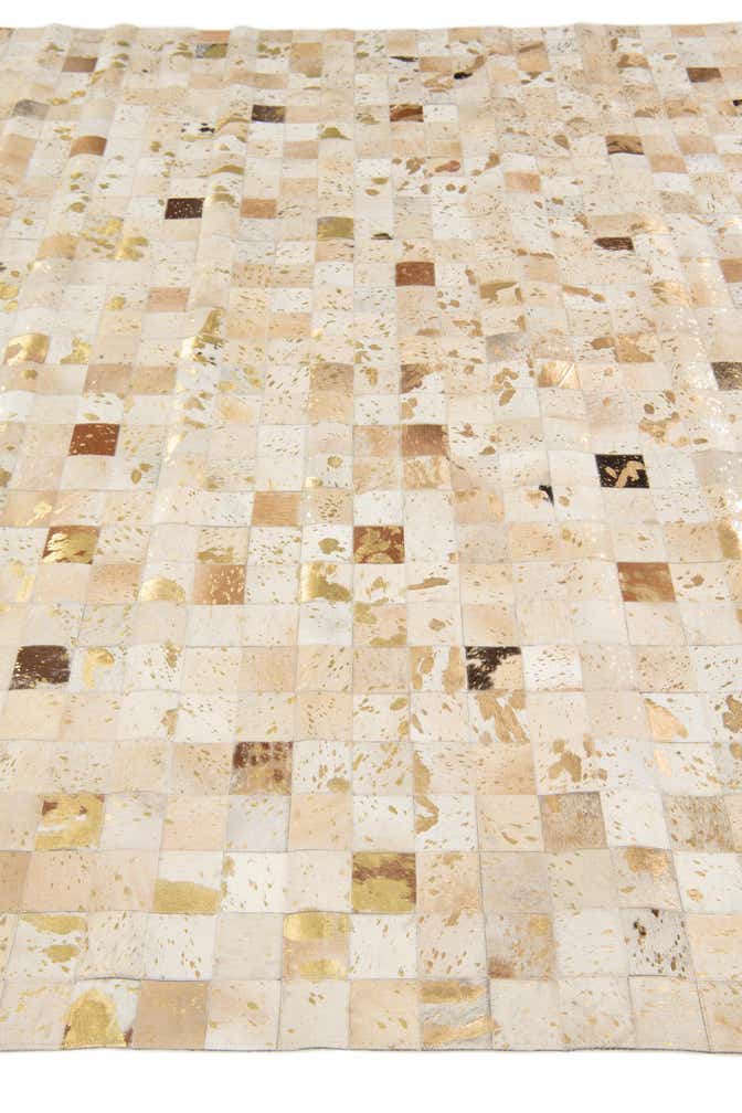 8' 1 x 9' 8 Cowhide Stocks Rug