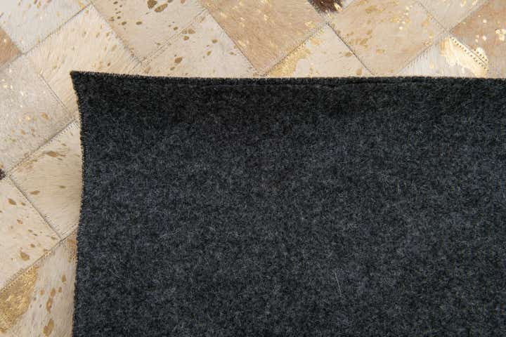 8' 1 x 9' 8 Cowhide Stocks Rug
