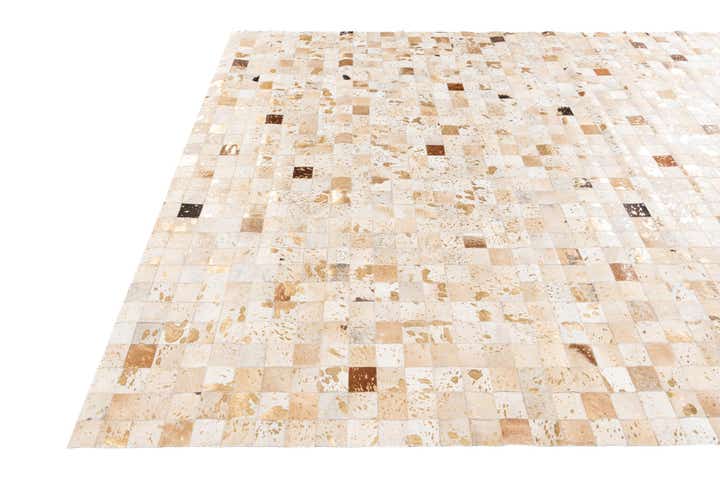 8' x 9' 9 Cowhide Stocks Rug