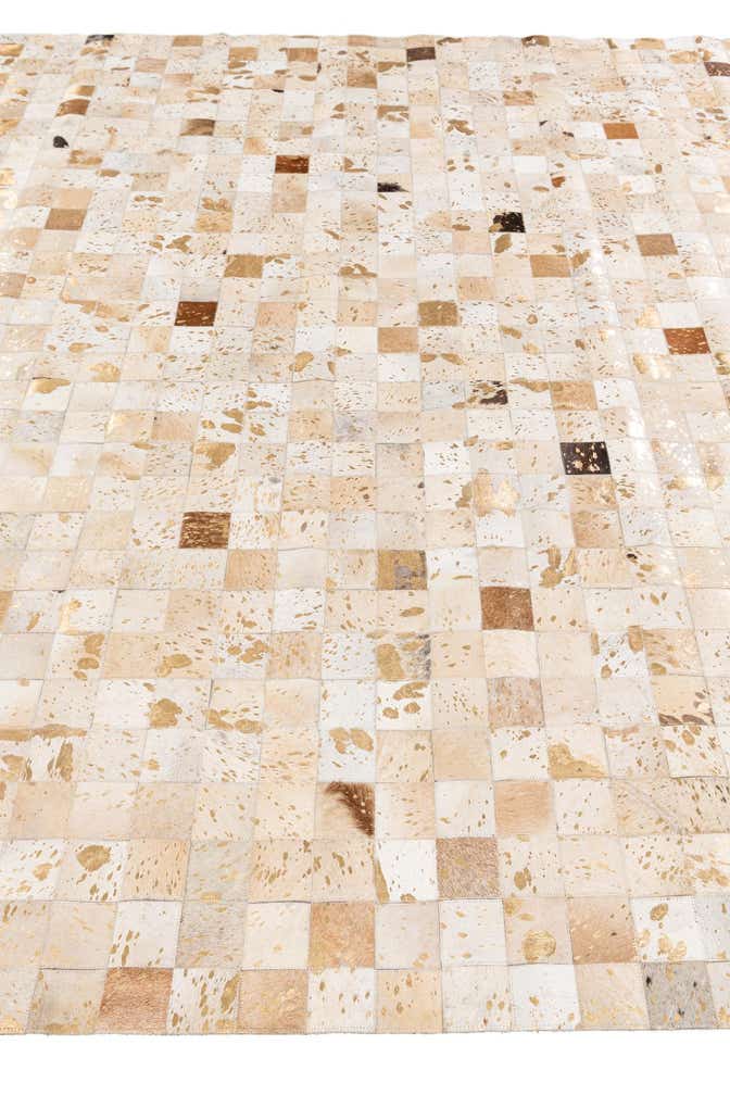 8' x 9' 9 Cowhide Stocks Rug