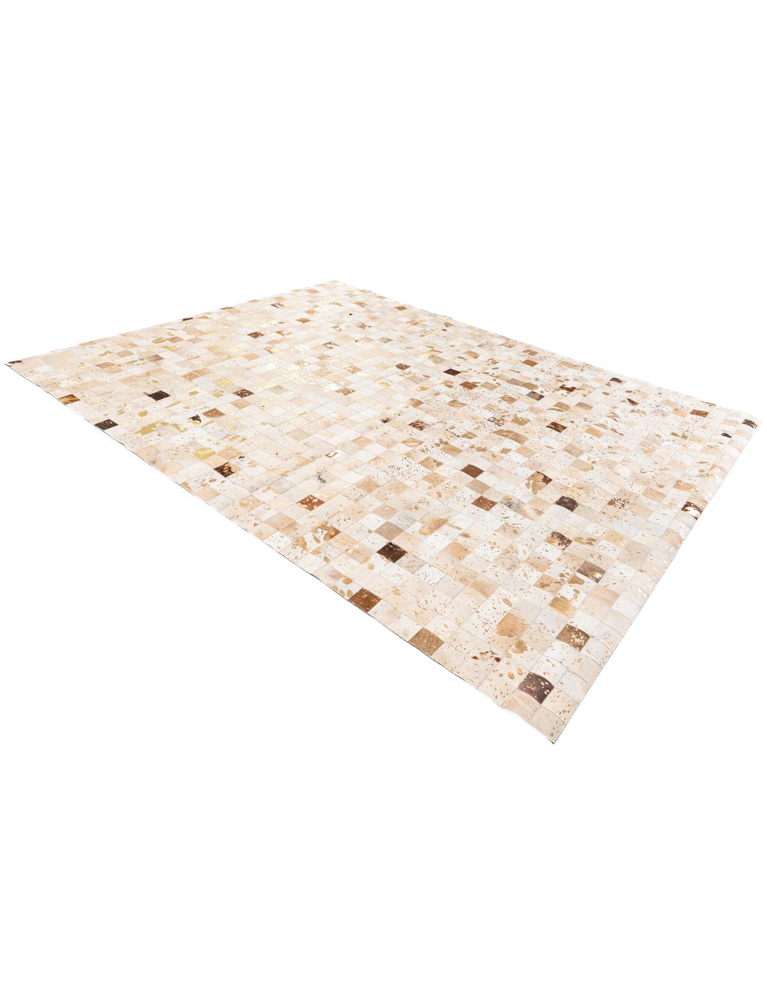 7' 10 x 9' 9 Cowhide Stocks Rug
