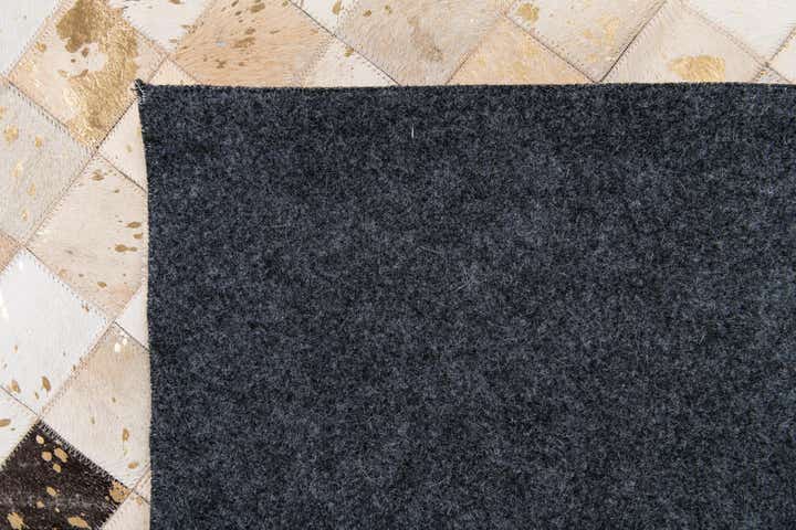 8' 1 x 9' 9 Cowhide Stocks Rug