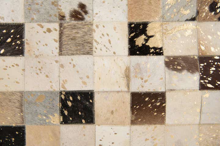 8' x 9' 11 Cowhide Stocks Rug
