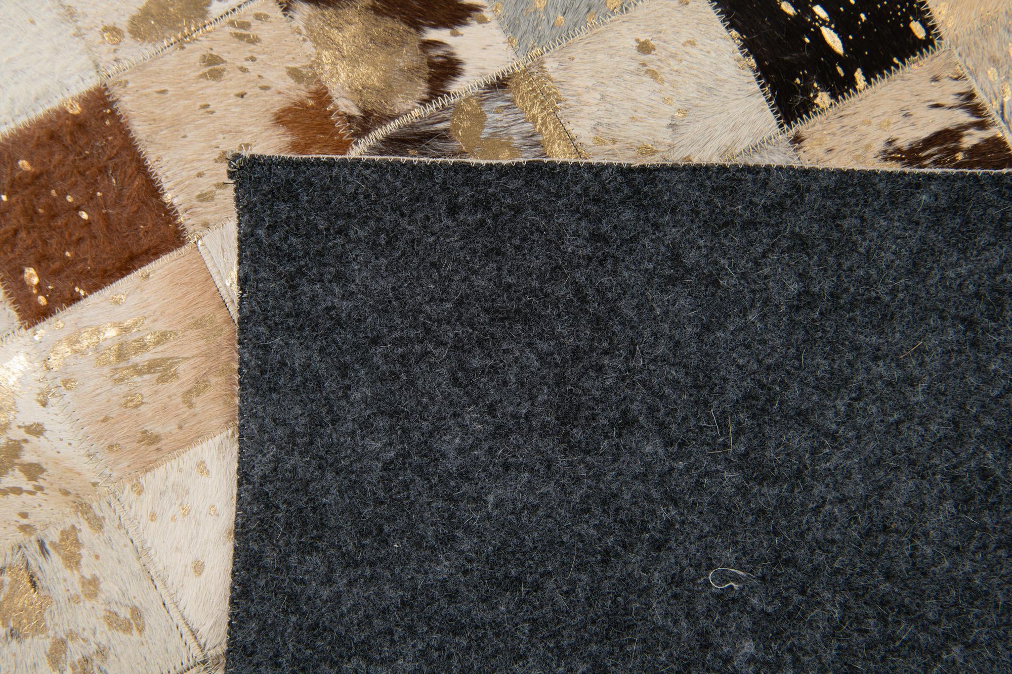 8' x 9' 11 Cowhide Stocks Rug