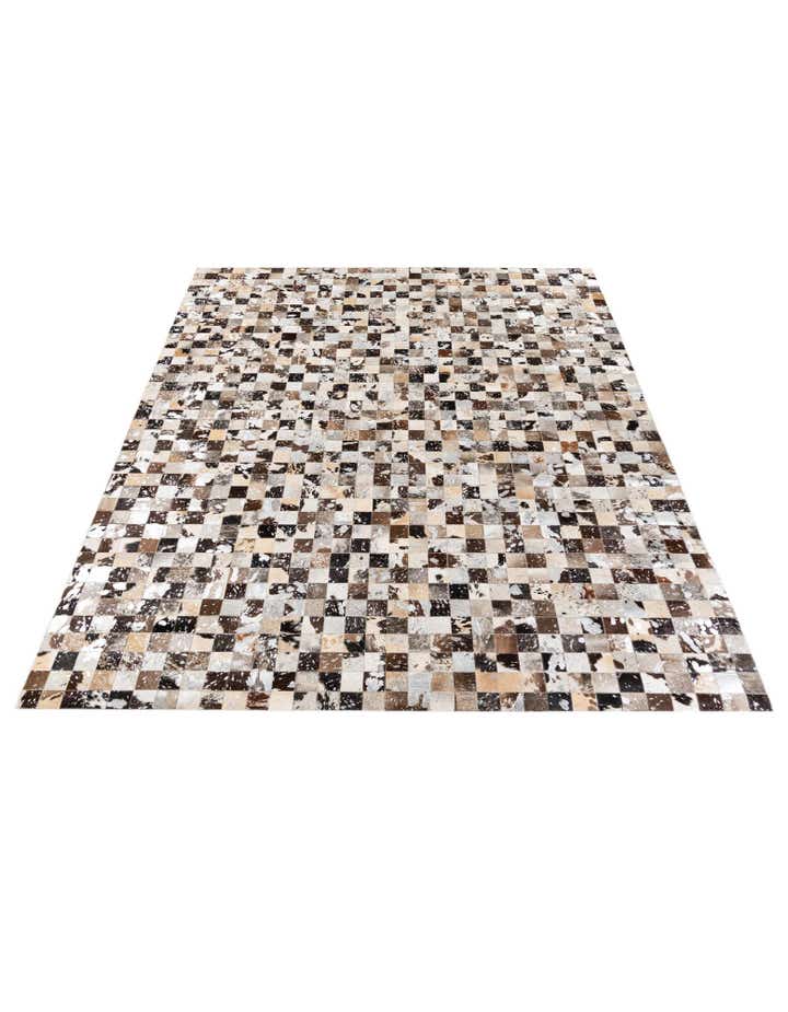 8' x 10' Cowhide Stocks Rug
